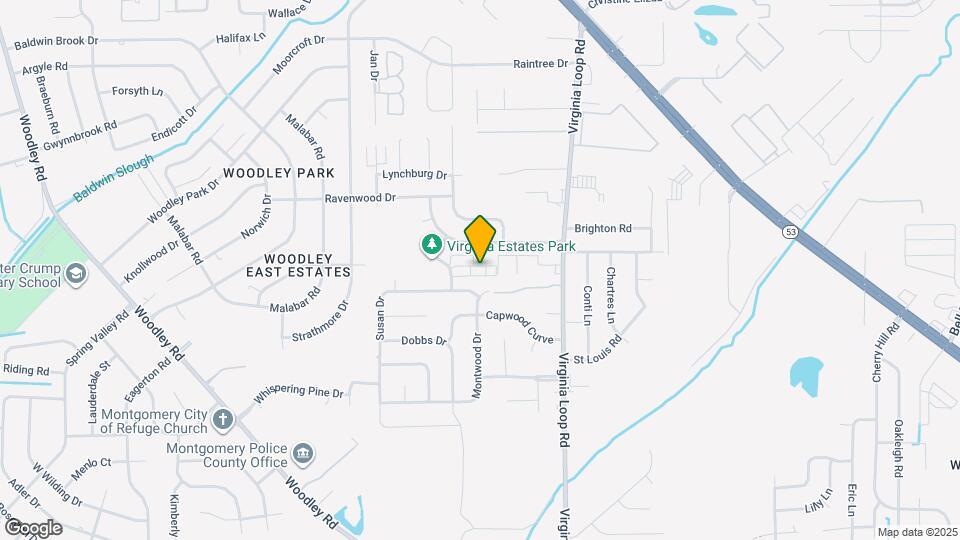 3136 Gentilly Ct Map and Location Details