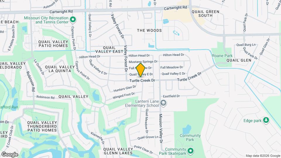 2102 Turtle Creek Dr Map and Location Details