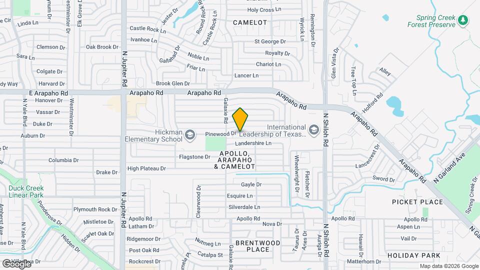 2914 Pinewood Dr Mapa y Detalles de la Ubicación