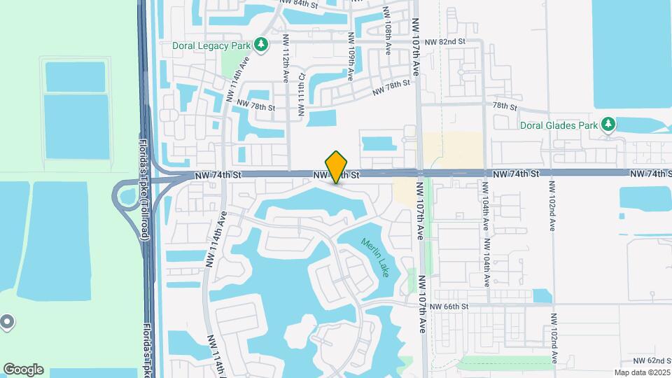 10968 NW 73rd St Map and Location Details