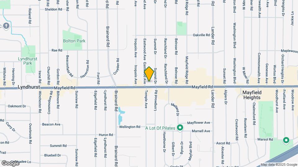 5757 Mayfield Rd Map and Location Details