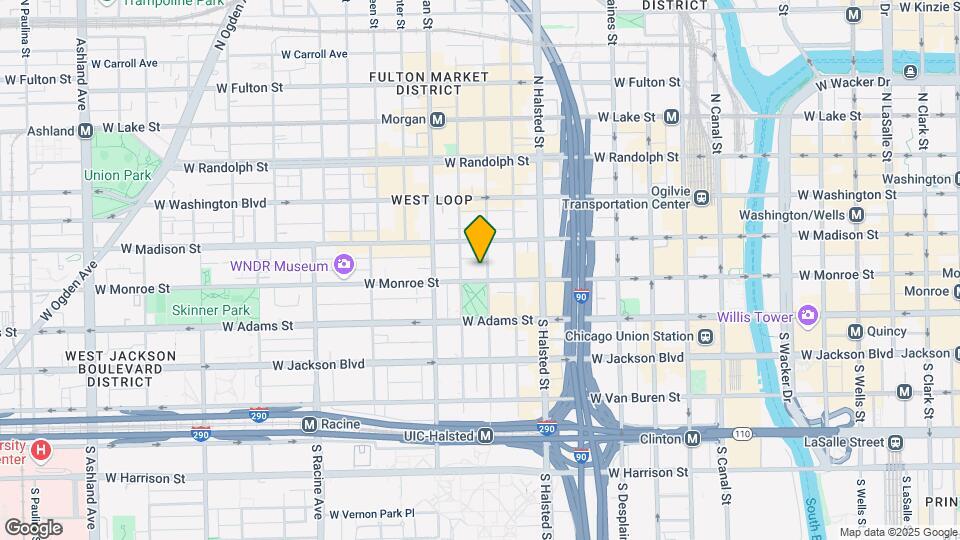 38 S Peoria St, Unit 512 Map and Location Details