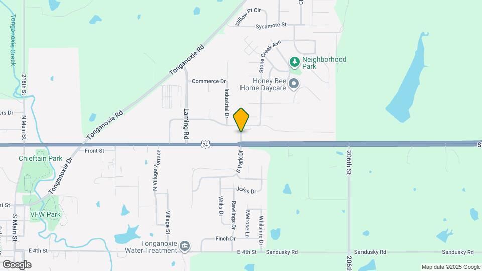 406 S Park Dr Map and Location Details