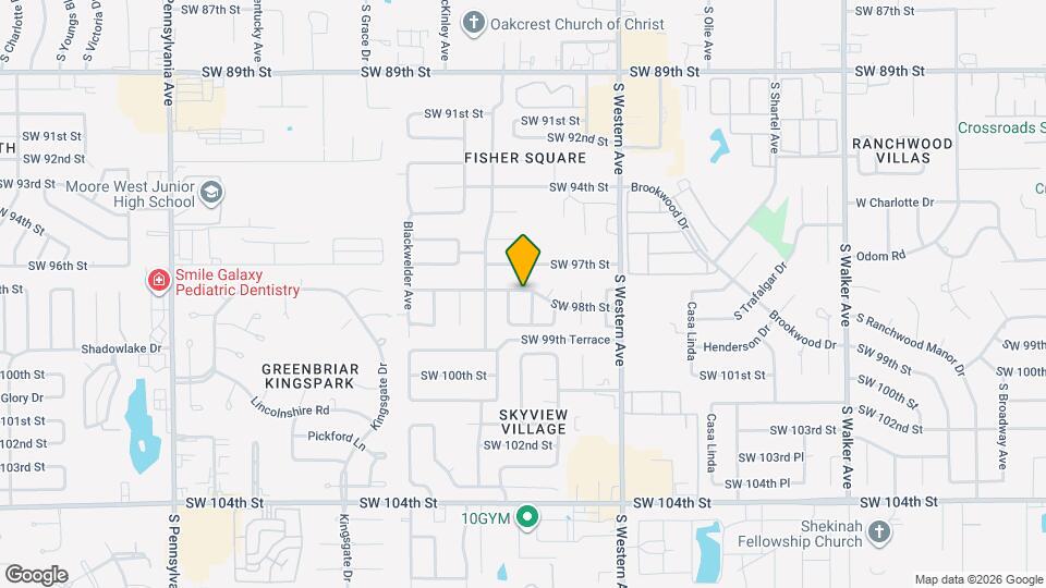 1044 SW 98th St Map and Location Details