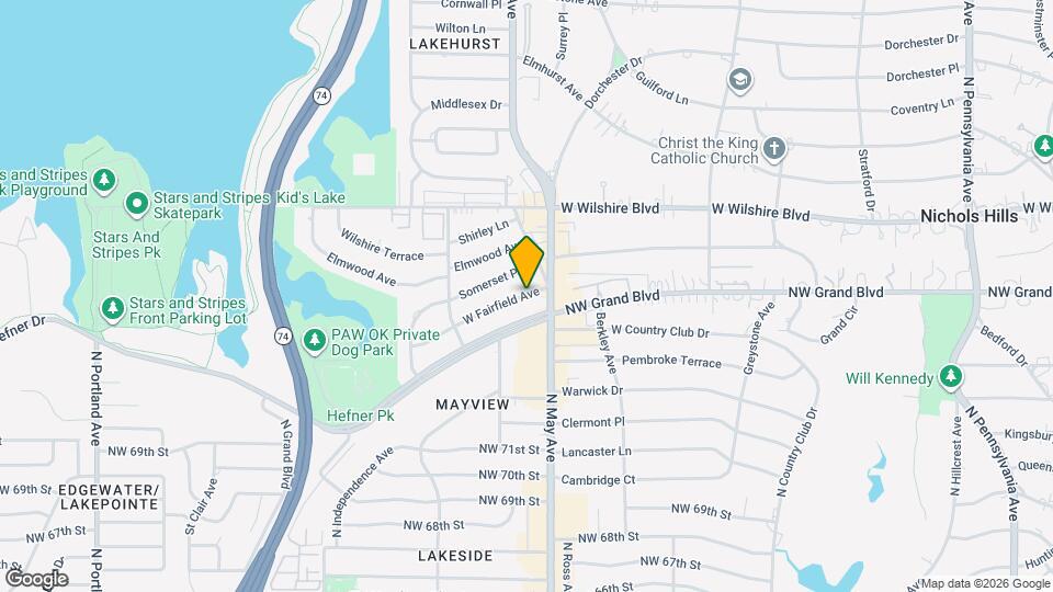 2912 W Fairfield Ave Map and Location Details