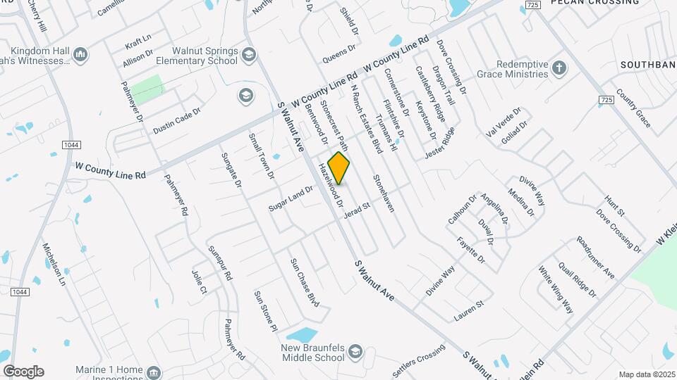 2149 Hazelwood Dr Map and Location Details