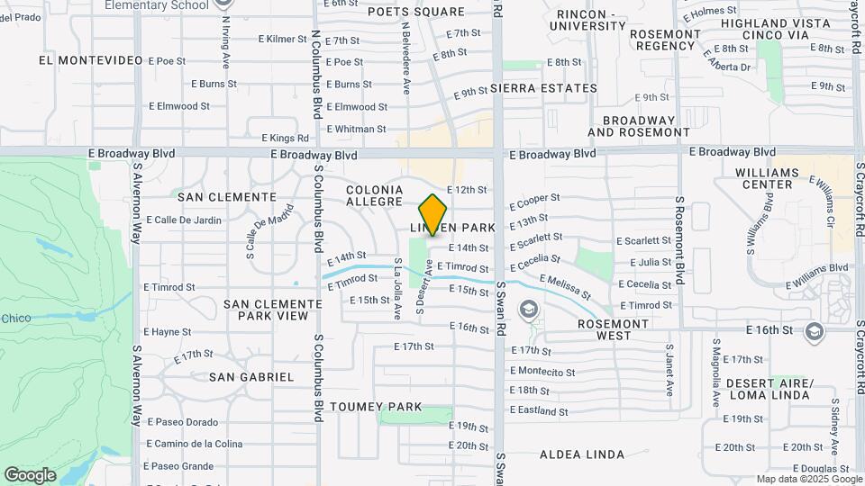 4535 E 14th St Map and Location Details