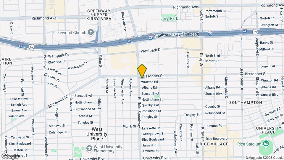 3126 Wroxton Rd Map and Location Details