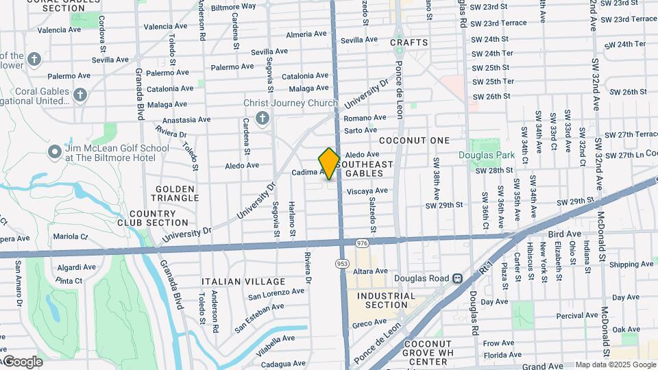 3621 Viscaya Ct Map and Location Details