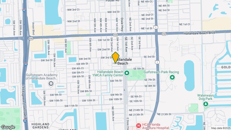 105 SW 4th St Map and Location Details