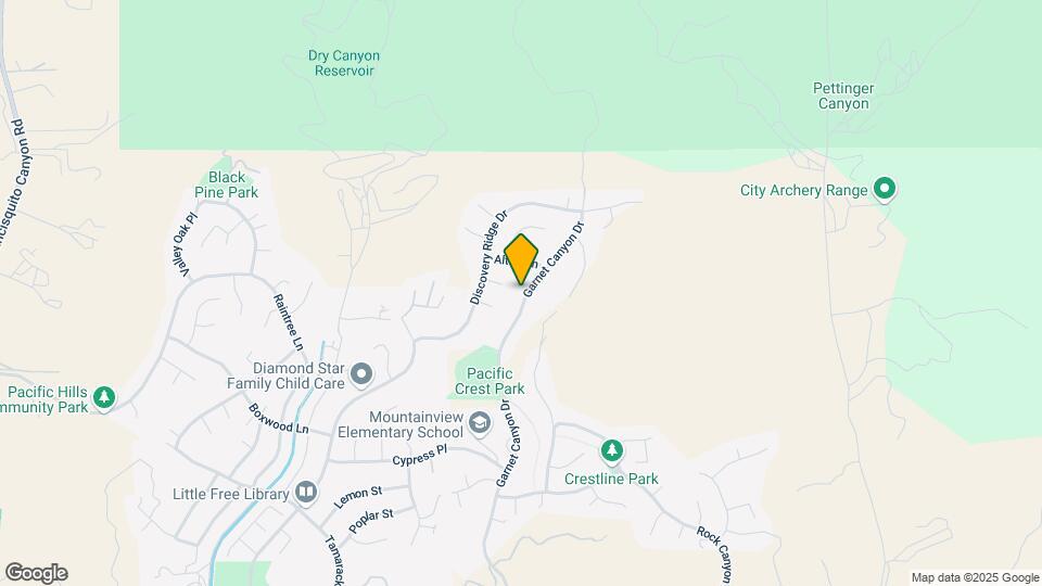 29161 Garnet Canyon Dr Map and Location Details