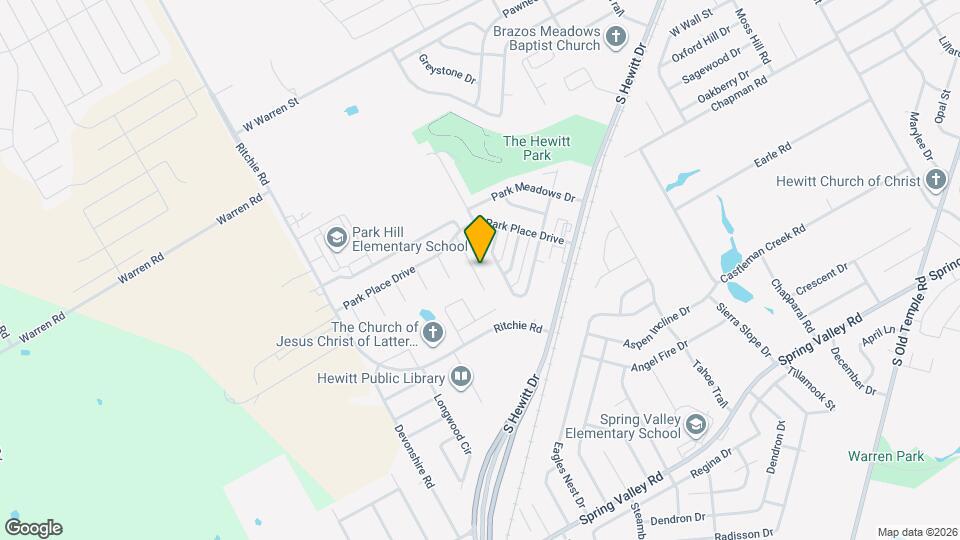 630 Park Ln Map and Location Details