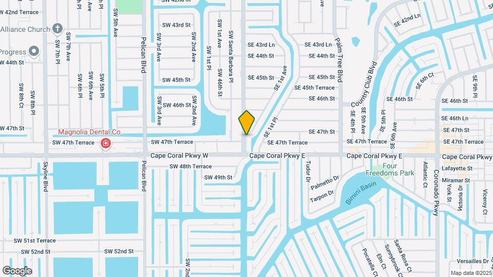 4707 Santa Barbara Blvd, Unit B4 Map and Location Details