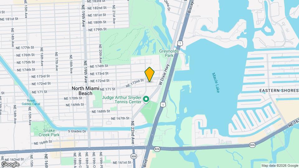 2317 NE 171st St, Unit A1 Map and Location Details