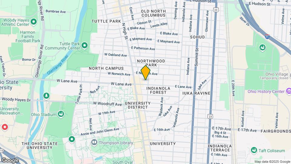 56 E Lane Ave Mapa y Detalles de la Ubicación