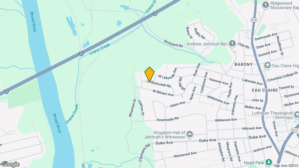 408 Richcreek Rd Map and Location Details