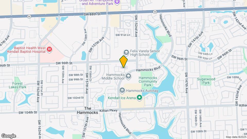 9730 Hammocks Blvd Map and Location Details