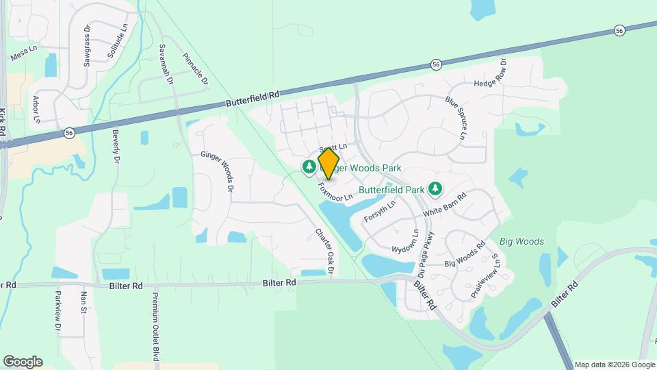 2282 Foxmoor Ln Map and Location Details