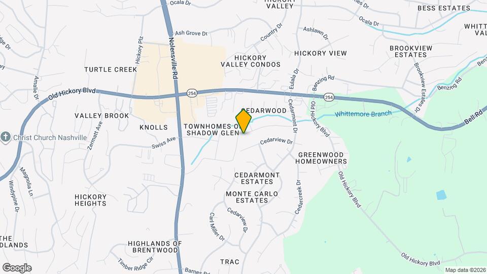 455 Cedarvalley Dr Map and Location Details