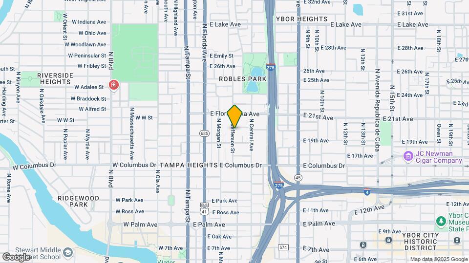 2815 N Jefferson St Map and Location Details