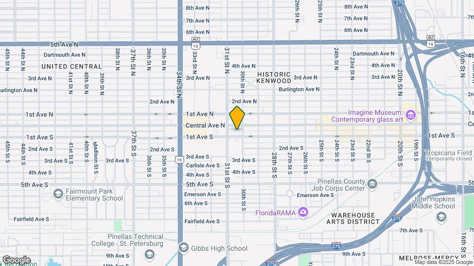 3021 1st Ave S Map and Location Details