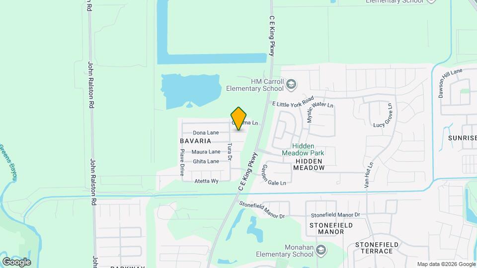 12422 Dona Lane Map and Location Details