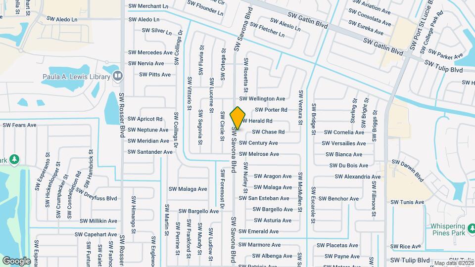 3073 SW Savona Blvd Map and Location Details