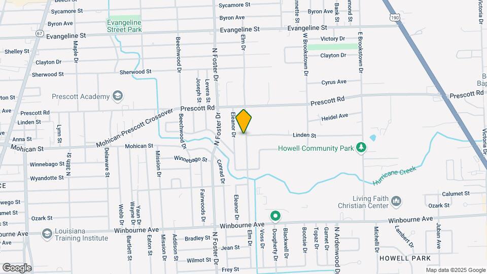 3921 Elm Dr Map and Location Details