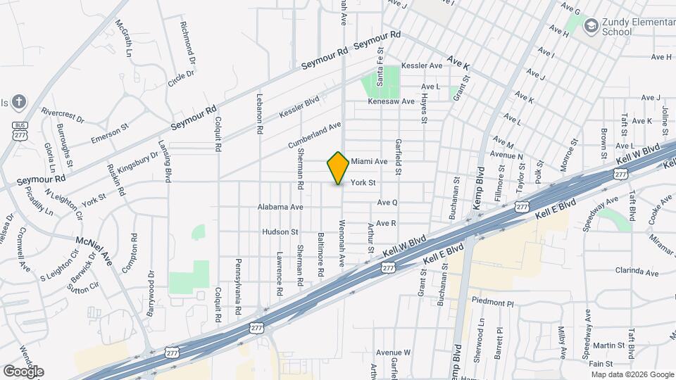 2604 Wenonah Ave Map and Location Details