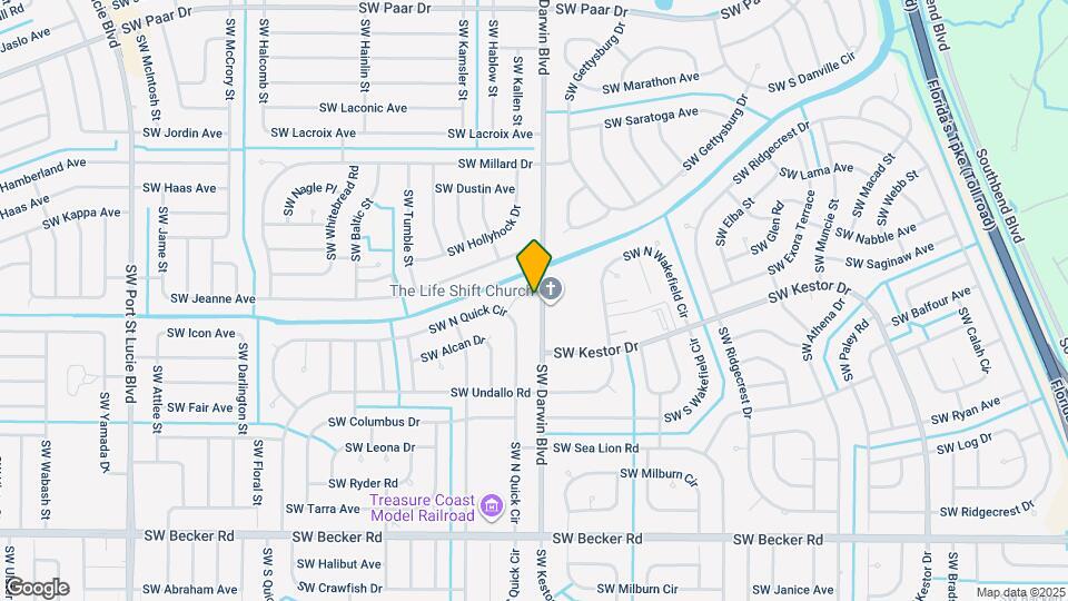 4310 SW Darwin Blvd Map and Location Details