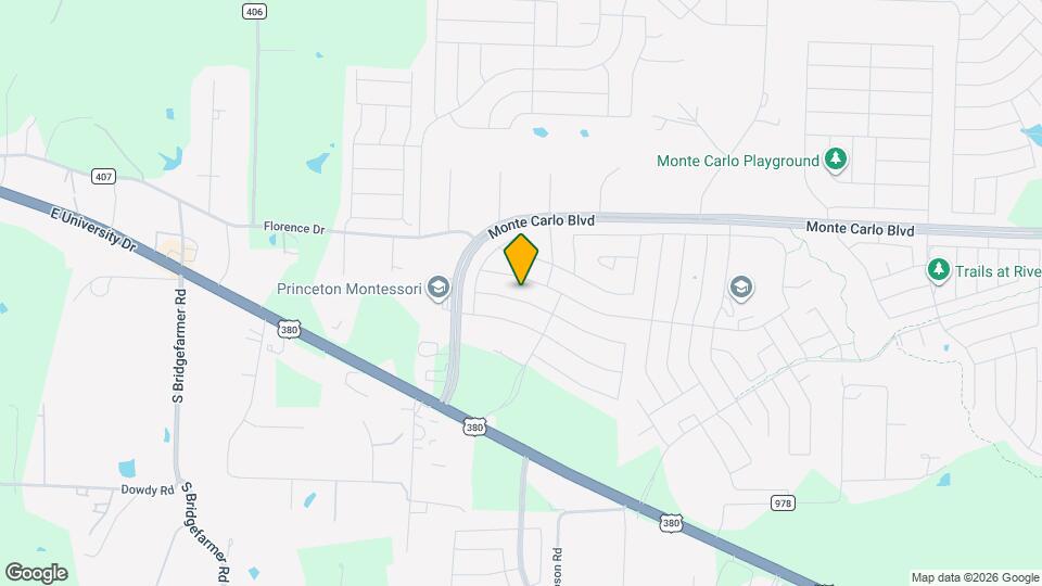 1810 Prairie View Dr Map and Location Details
