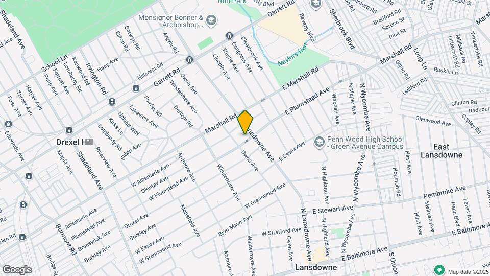 15 W Plumstead Ave Map and Location Details