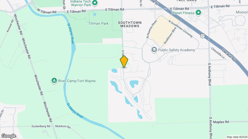 Prestwick Square Apartments Map and Location Details