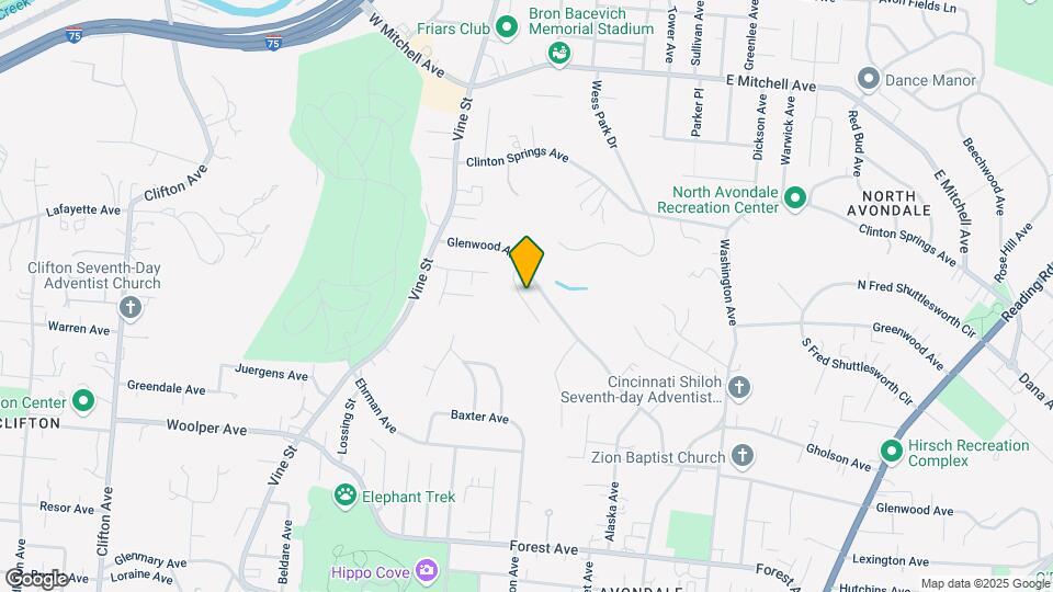 126 Glenridge Pl, Unit B Map and Location Details