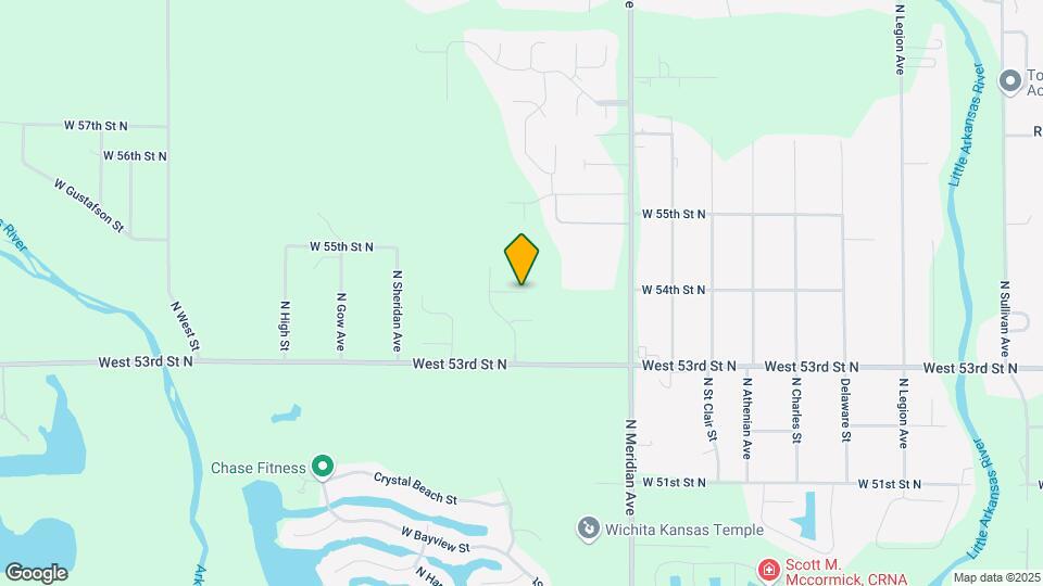 5524 N Sandkey Ct Map and Location Details