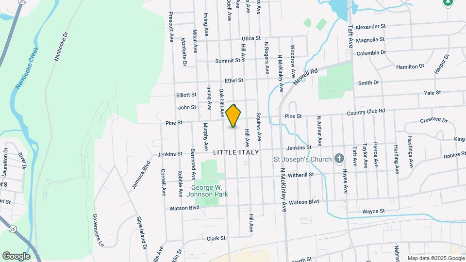 323 Odell Ave Map and Location Details