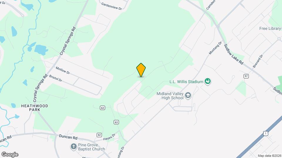 6279 Whirlaway Rd Map and Location Details
