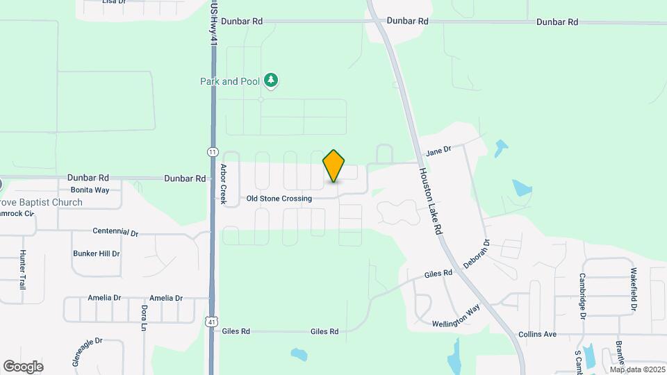 105 Silver Maple Ln Map and Location Details