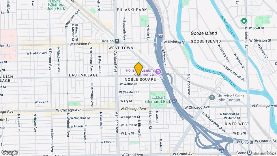 1441 W Augusta Blvd Map and Location Details