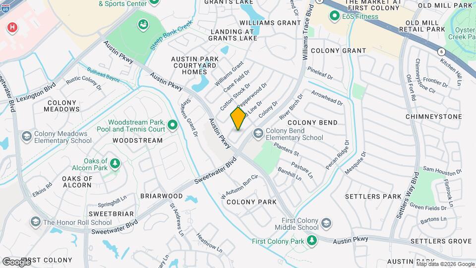 2930 Colony Dr Map and Location Details