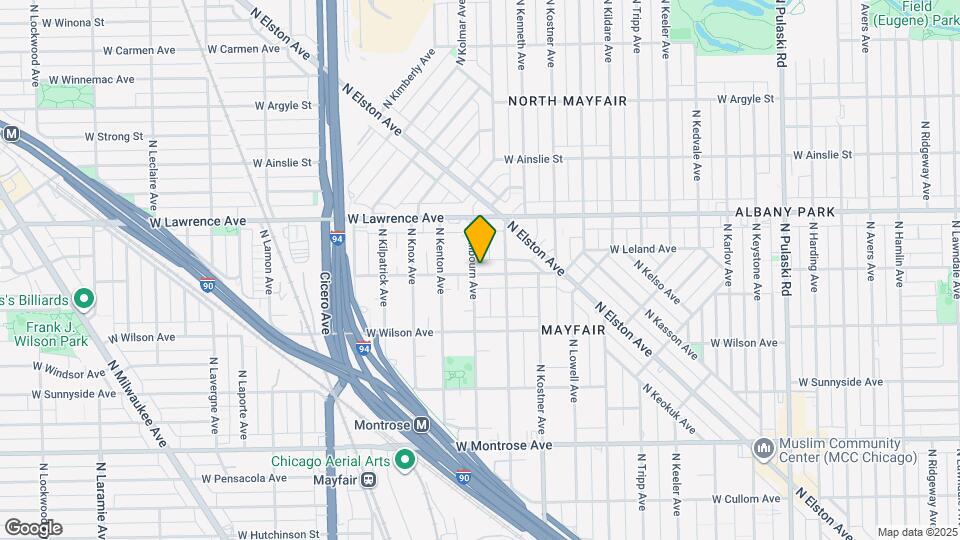 4701 N Kilbourn Ave Map and Location Details