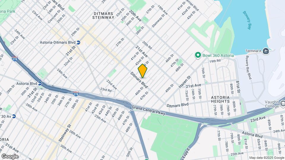 45-01 Ditmars Blvd Map and Location Details