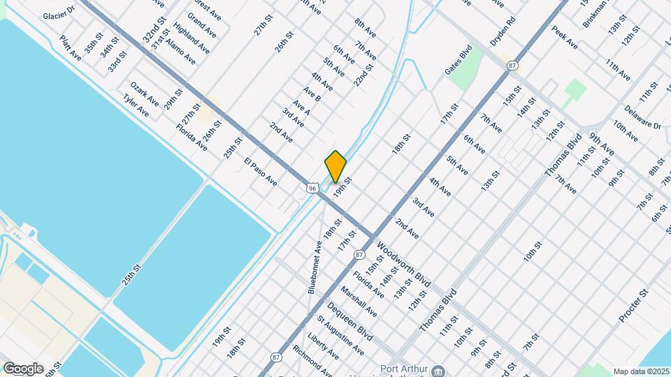 2925 19th St Map and Location Details