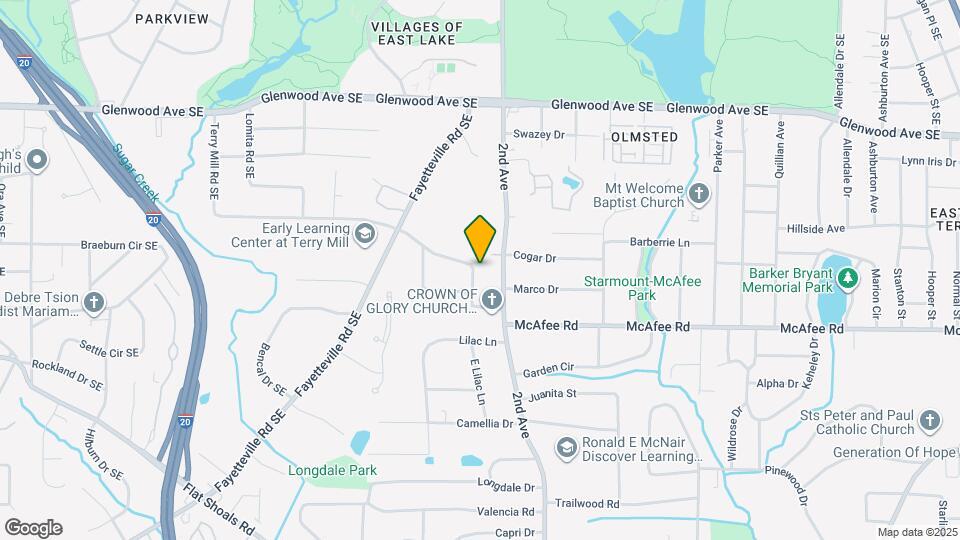 1946 Terry Mill Rd SE Mapa y Detalles de la Ubicación