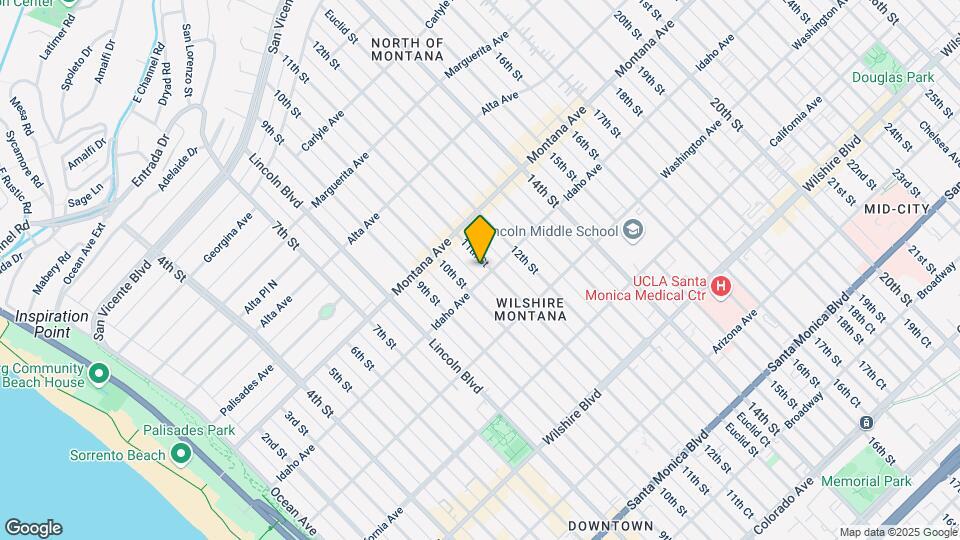 852 11th St Map and Location Details