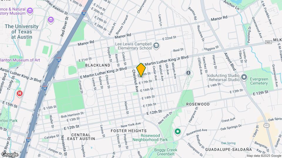 1706 Maple Ave Map and Location Details