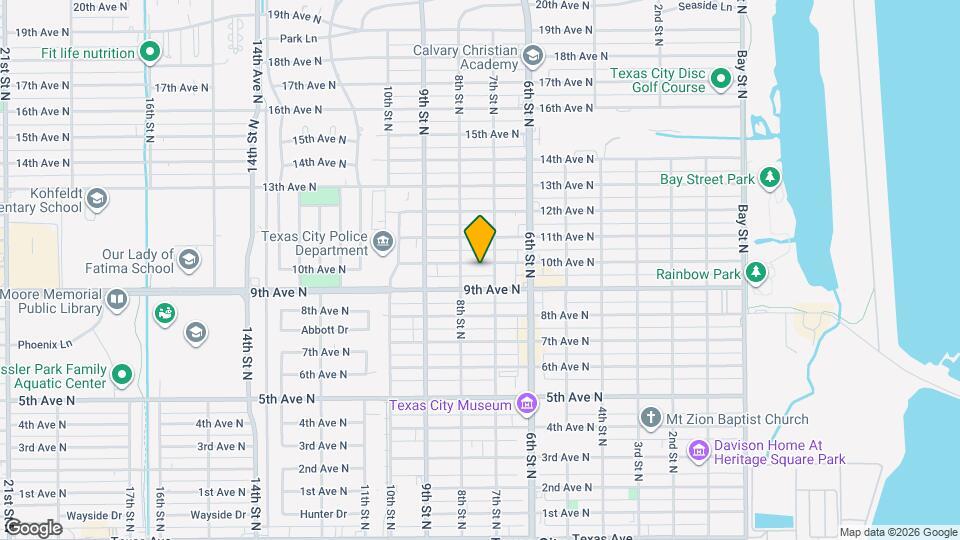 715 10th Ave N Map and Location Details