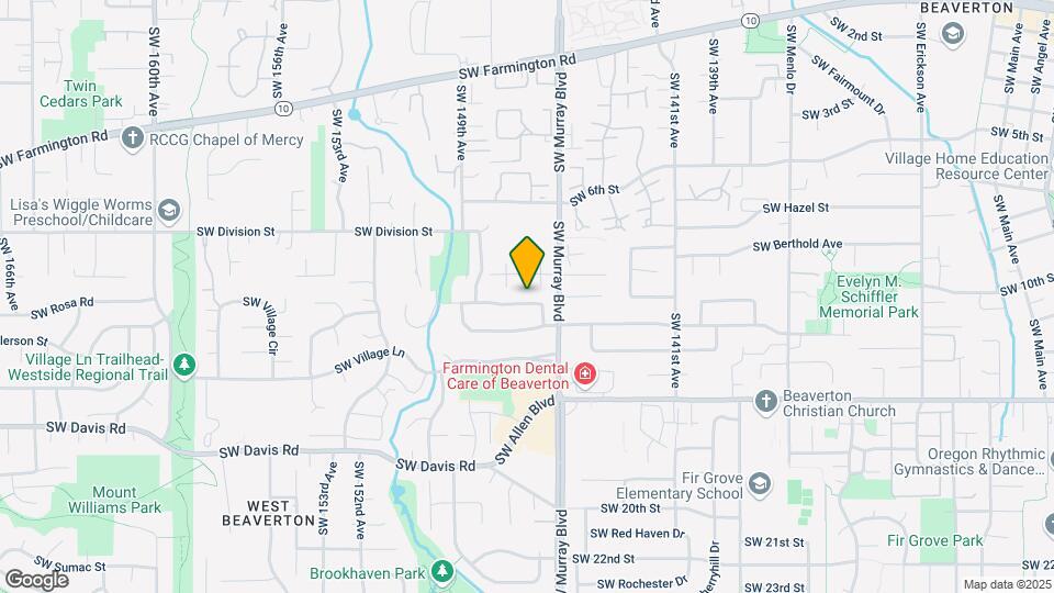 14625 SW Glenbrook Rd Map and Location Details