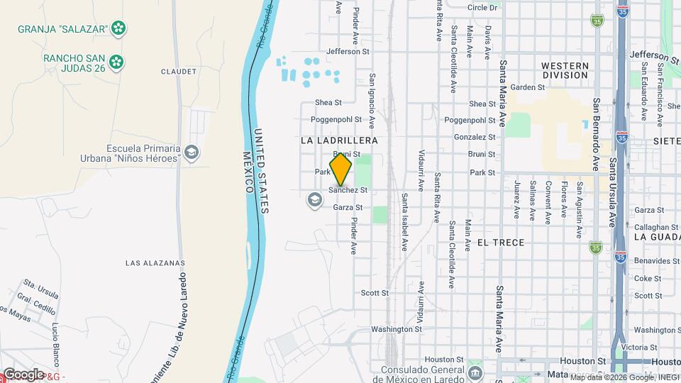 2419 Sanchez St Map and Location Details