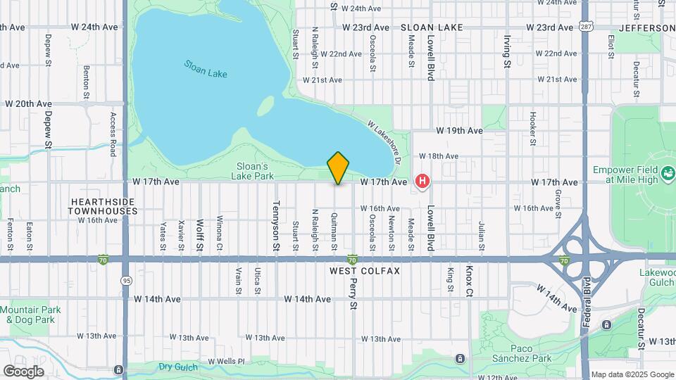 1688 Quitman St Map and Location Details